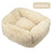 Square long plush pet bed, photo 25 of 65