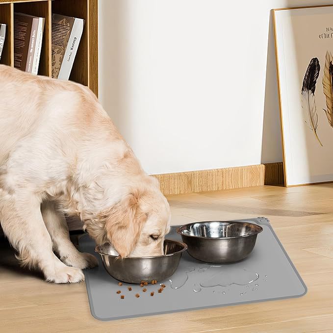Silicone pet placemats