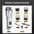 USB Pet Hair Trimmer with LCD Battery Display for Dogs and Cats