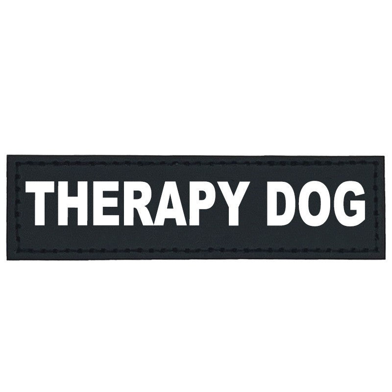 Hook-and-loop dog harness patch with printed wording, product image 11
