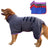 Microfibre quick dry dog bathrobe, available in 4 colours, image 1