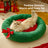Festive Christmas cat bed with warm cotton filling, product image 2