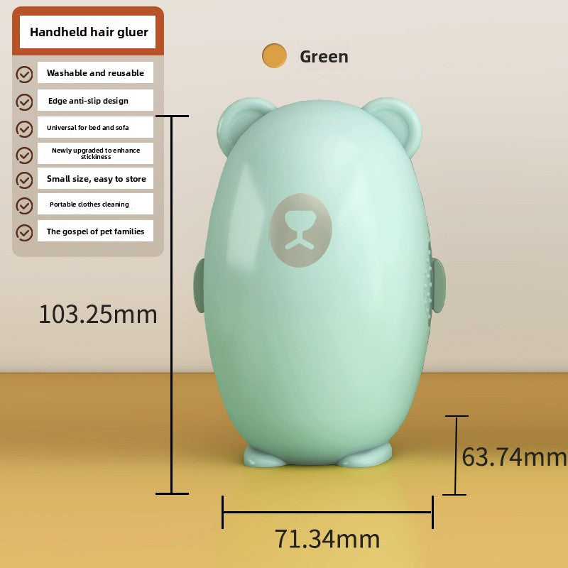 Pet roller brush for removing hair