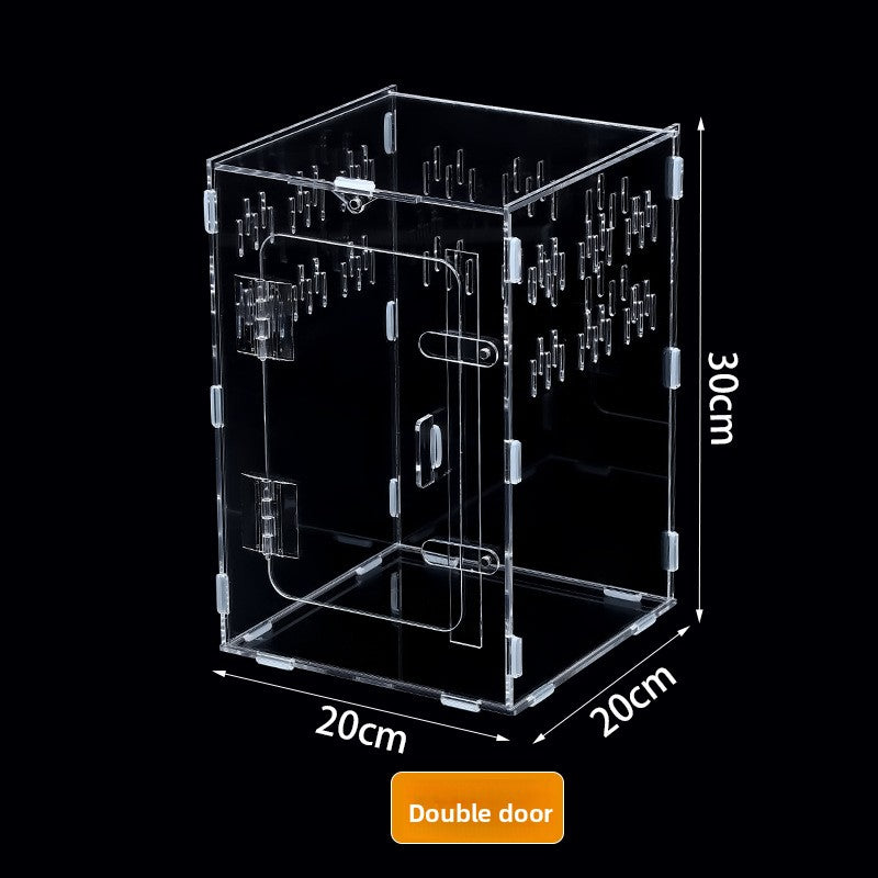 Ventilated acrylic enclosure for spiders and small reptiles, additional product photo
