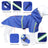 Waterproof hooded dog rain jacket with reflective trim, available in 4 colours, image 2