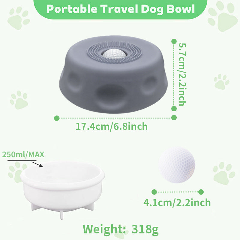 Slow Feeder Pet Bowl