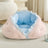 Round raised edge dog bed, detail photo 10