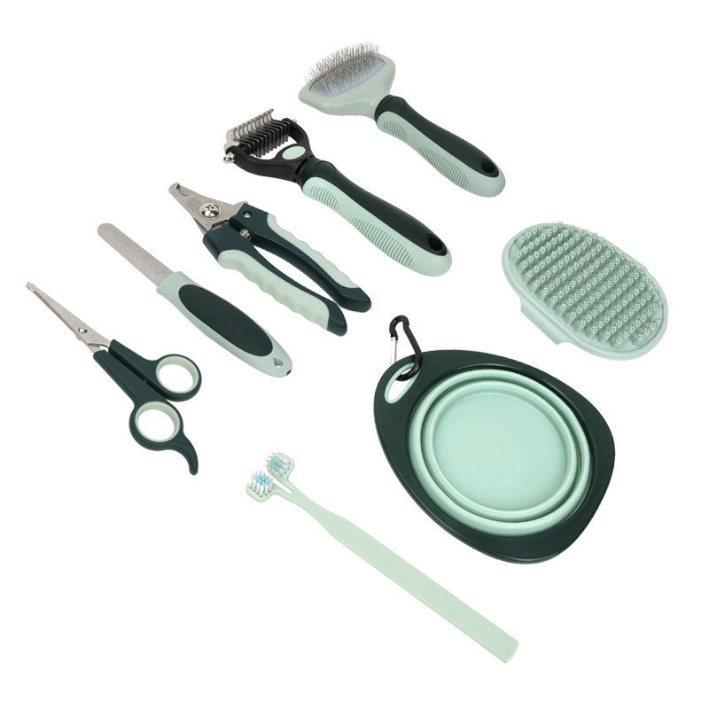 Home Pet Grooming Set for Dogs and Cats with Detangling Comb