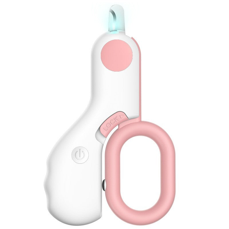 Stainless Steel LED Pet Nail Clippers, Standard or Mini Size