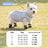 Four leg dog coverall with lead attachment, available in 2 colours, image 22