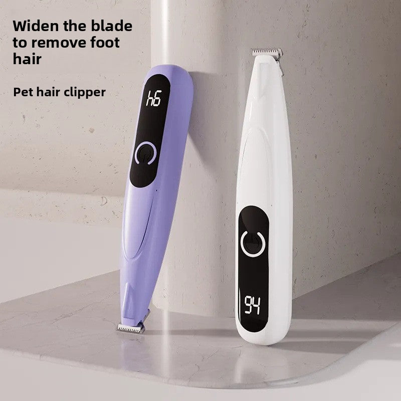 Cordless Paw Hair Trimmer for Dogs and Cats, Mini Waterproof Shaver