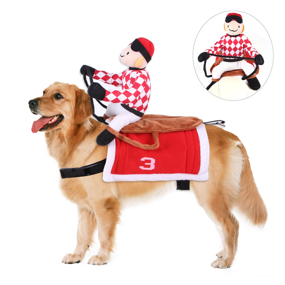 Funny pumpkin and spider Halloween costume for dogs and cats, image 3