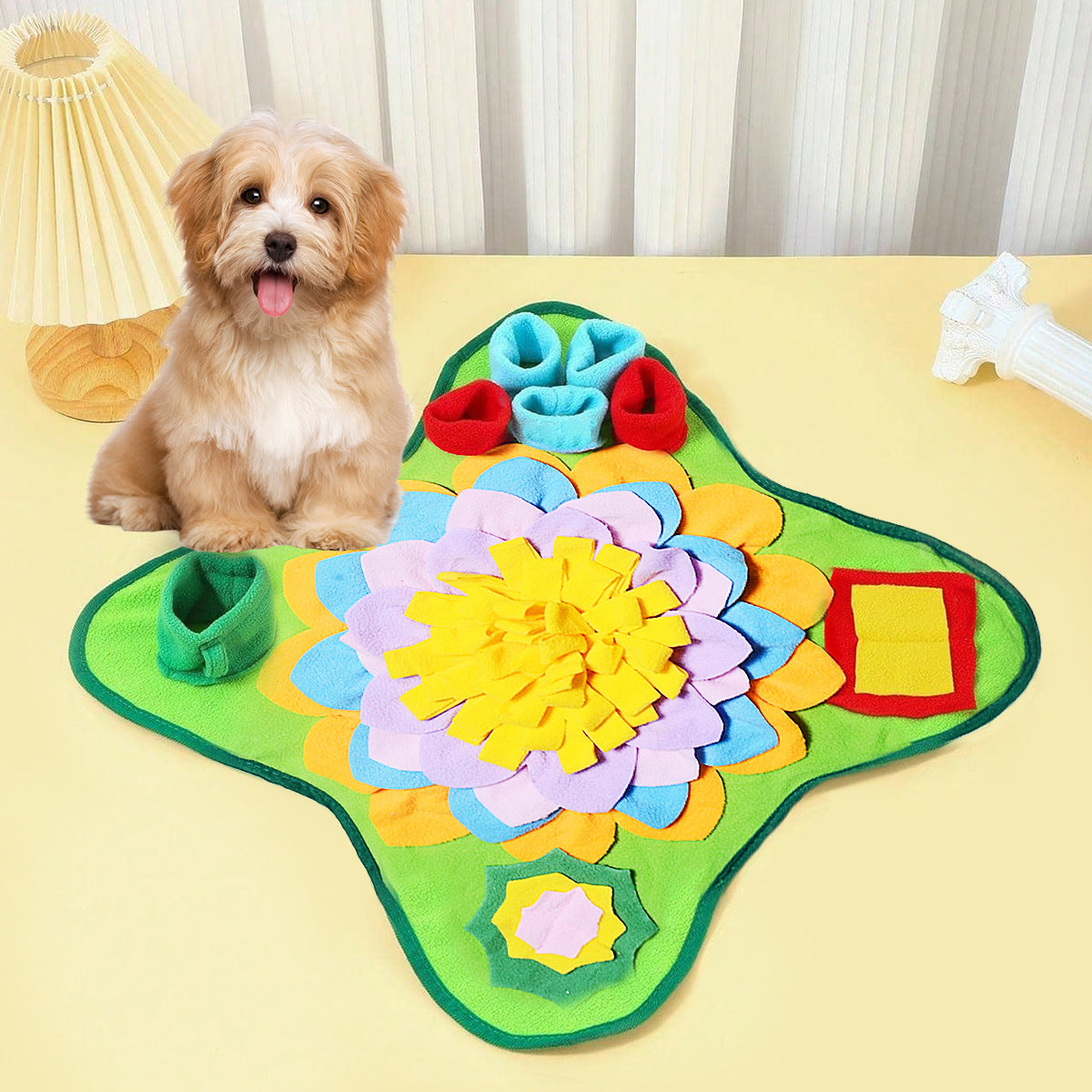 Polyester Dog Sniffing Mat for Stress Relief and Slow Feeding