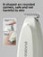 Thumb-Grip Pet Hair Clipper with Wide Blade Head, Quiet USB Kit
