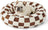 Round printed pet bed with raised sides, photo 12 of 28