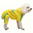 Four leg pet hoodies shown in seven colours