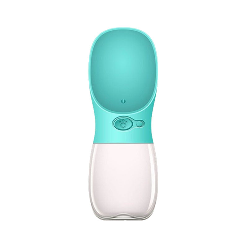 Portable Pet Water Bottle with Carrying Rope, 350ml or 550ml Leakproof Walking Bottle
