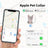 Mini Bluetooth Pet Tracker with Alarm, Anti-Lost Collar Locator