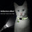 Reflective breakaway cat collar with bell in lake blue, view 3