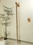 Walnut wall-mounted cat climbing and scratching set with rope