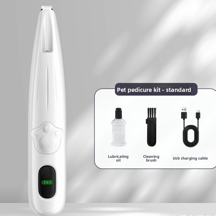 Cordless Paw Hair Trimmer for Dogs and Cats, Mini Waterproof Shaver