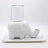 Ceramic Automatic Cat Water Dispenser with Elephant Design and Glass Bottle