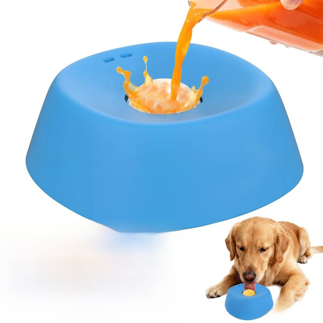Dog Slow Feeder Lick Bowl