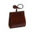 Round faux leather poo bag dispenser with clip, product image 5