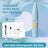 Cordless LED Pet Hair Trimmer with Ceramic Blade, Low Noise
