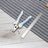 Stainless Steel Pet Nail Clippers with Wave or Curved Handle