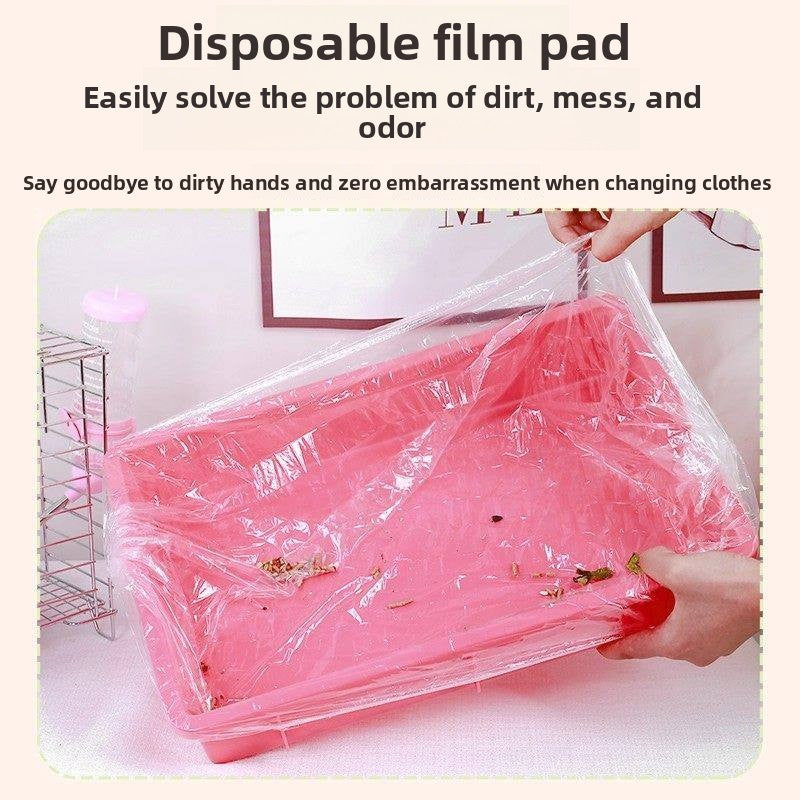 Disposable Elastic Bird Cage Tray Cover Film, Multipacks
