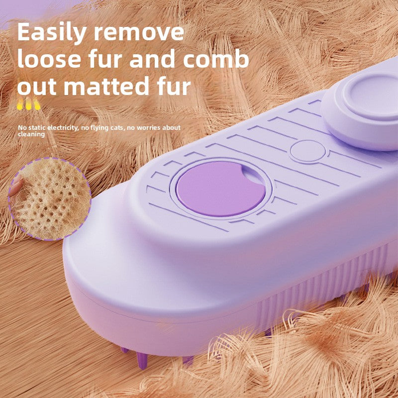 Pet Spray Brush for Dogs and Cats, Gentle Mist Massage Comb
