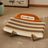 Detail of the corrugated paper layers on the cat scratching lounge - photo 6