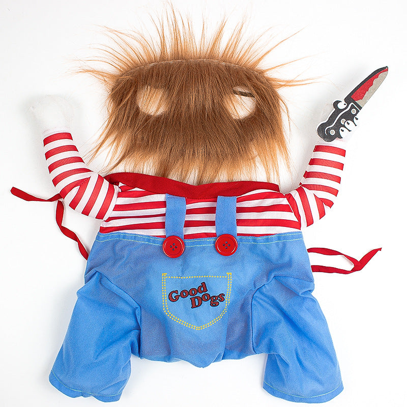 Funny Halloween dagger costume for dogs, in Dagger, sizes Small to Extra Large, image 4