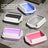 Large Semi-Enclosed Cat Litter Box with Scoop and High Splash Guard