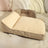 Removable washable dog bed with anti-slip base, second detail photo