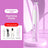 Cordless Dog Paw Trimmer with LED Light and Rounded Safety Blades
