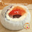 Semi-enclosed shell cat bed in soft plush, main product photo