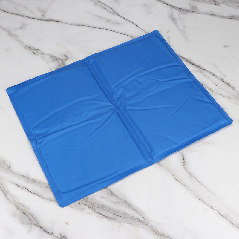 Gel cooling pad for dogs and cats with ice crystal filling, view 2 of 9