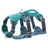 Reflective padded vest harness for small dogs, 5 sizes available