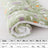 Thick padded pet mat cushion with print in Green Forest, size 49 x 32cm