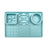 Food-Grade Silicone Pet Feeding Mat in Round or Square Shape with Non-Slip Waterproof Base