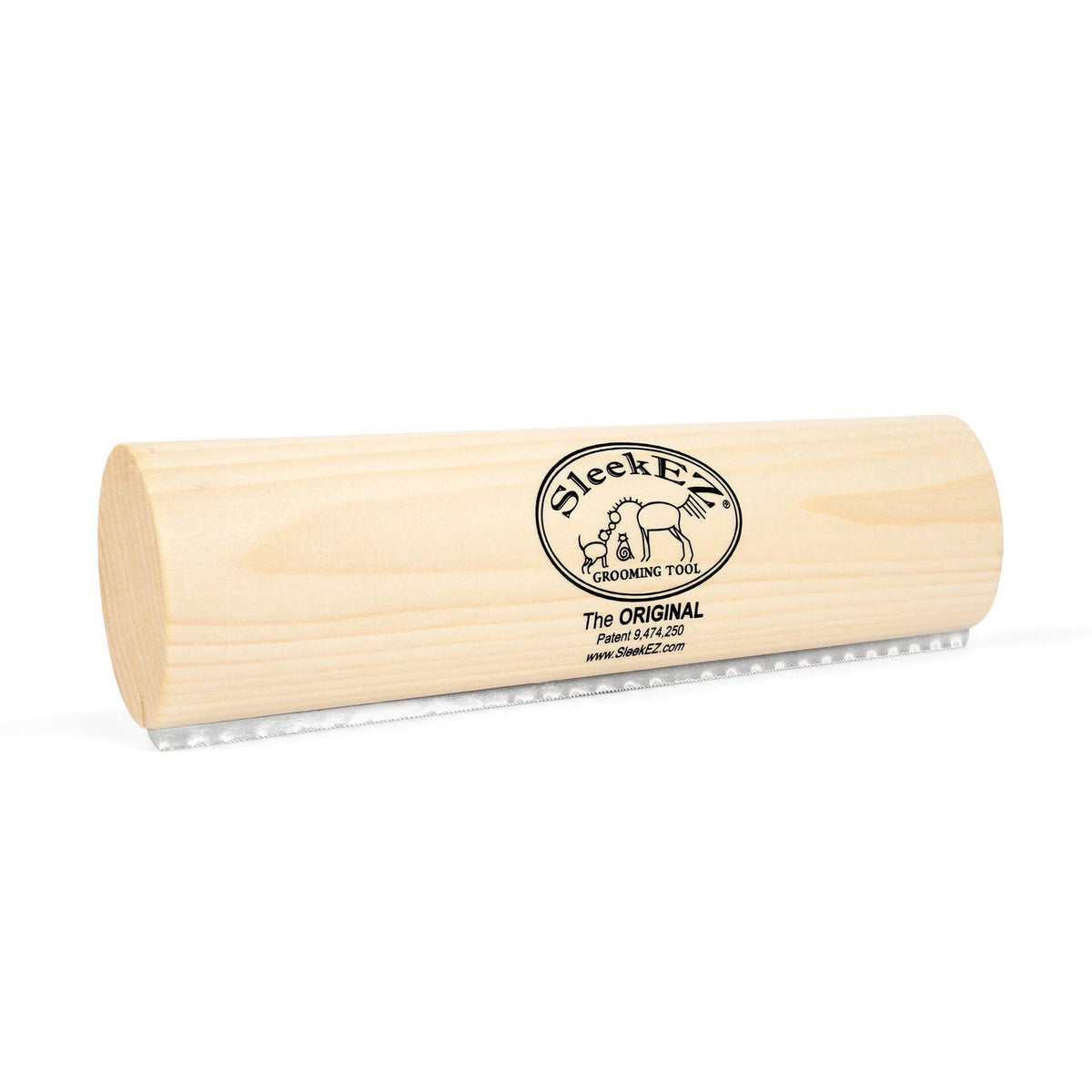 Solid Wood Grooming Brush for Dogs, Cats and Horses