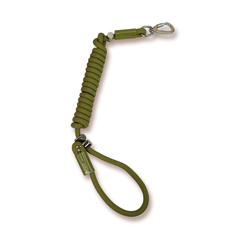 Adjustable crossbody rope dog lead, 2 rope thicknesses available