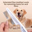Pet Grooming and Bathing Kit with Silicone Glove and Nail Clipper