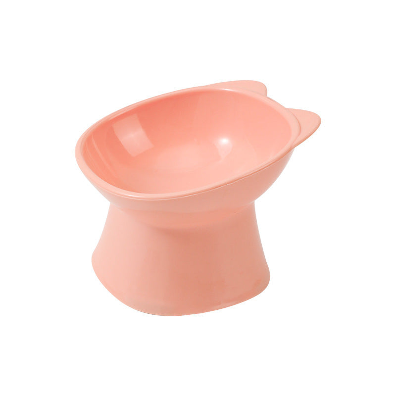 Raised tilted cat food bowl with anti-tip base, photo 5 of 8