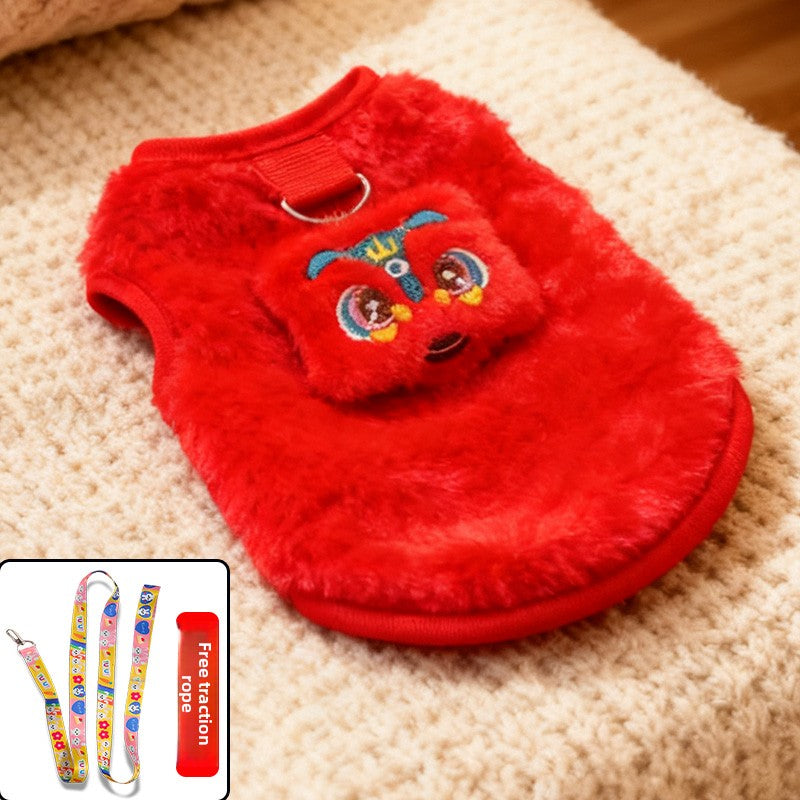 Double sided fleece cat vest, available in 16 styles, image 85