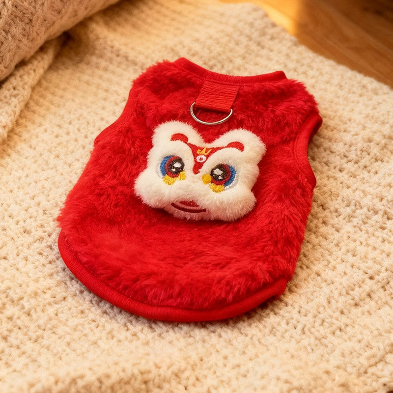 Double sided fleece cat vest, available in 16 styles, image 18
