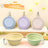Portable Collapsible Silicone Pet Bowl 350ml with Carry Hook for Outdoor Use