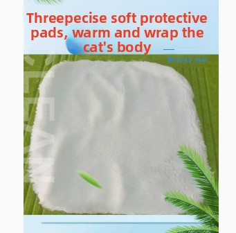 Stackable multi-layer cat condo with scratching boards in 3 Piece Set